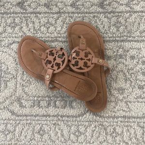 Tory Burch Nude Miller Sandals